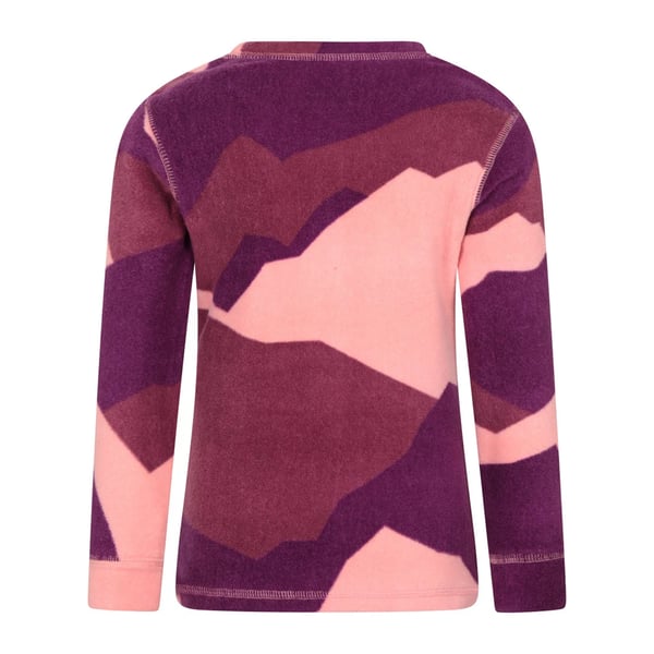 Mountain Warehouse Childrens/Kids Camo Polar Fleece Base Layer Set