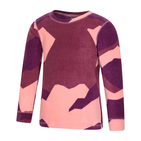 Mountain Warehouse Childrens/Kids Camo Polar Fleece Base Layer Set