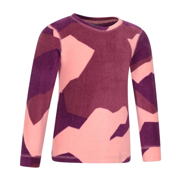 Mountain Warehouse Childrens/Kids Camo Polar Fleece Base Layer Set