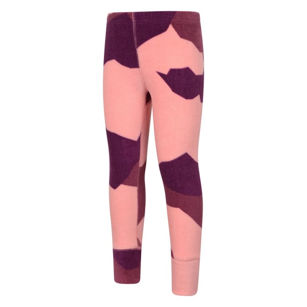 Mountain Warehouse Childrens/Kids Camo Polar Fleece Base Layer Set