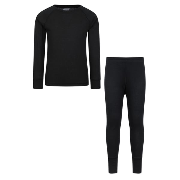 Mountain Warehouse Childrens/Kids Talus Plain Base Layer Set