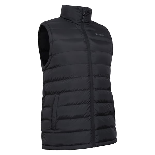 Mountain Warehouse Mens Seasons Faux Fur Lined Padded Gilet