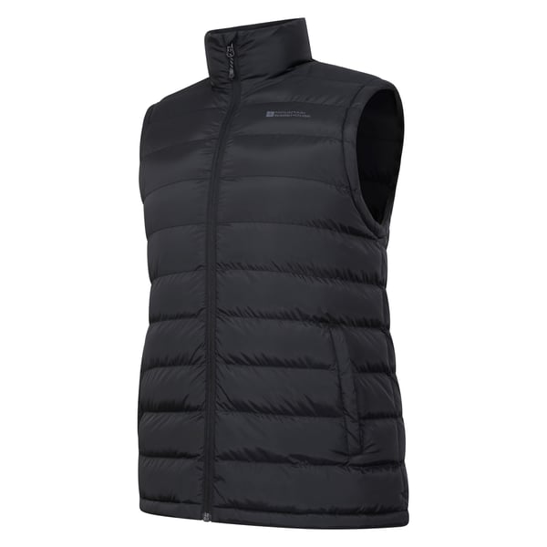 Mountain Warehouse Mens Seasons Faux Fur Lined Padded Gilet