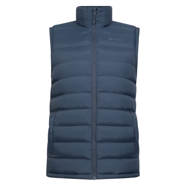 Mountain Warehouse Mens Seasons Faux Fur Lined Padded Gilet