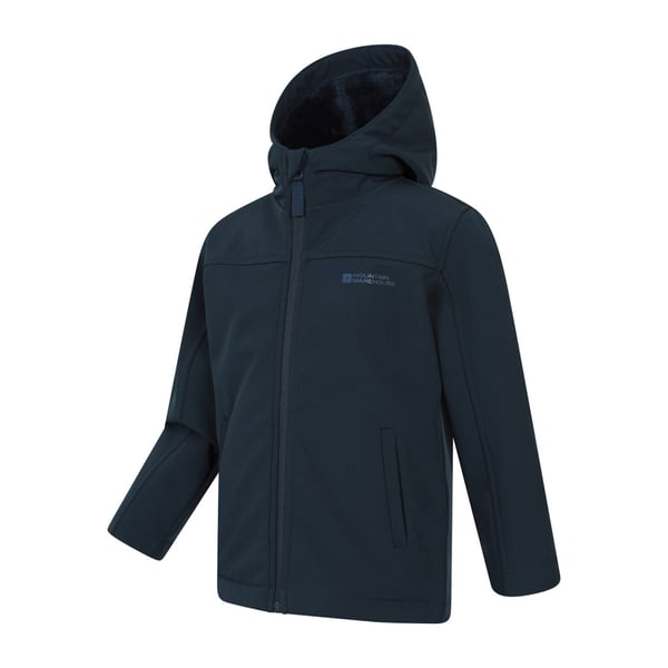 Mountain Warehouse Childrens/Kids Arctic Borg Lined Soft Shell Jacket