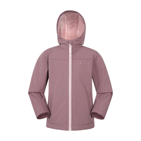Mountain Warehouse Childrens/Kids Arctic Borg Lined Soft Shell Jacket
