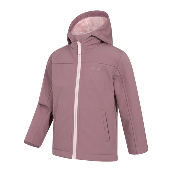 Mountain Warehouse Childrens/Kids Arctic Borg Lined Soft Shell Jacket