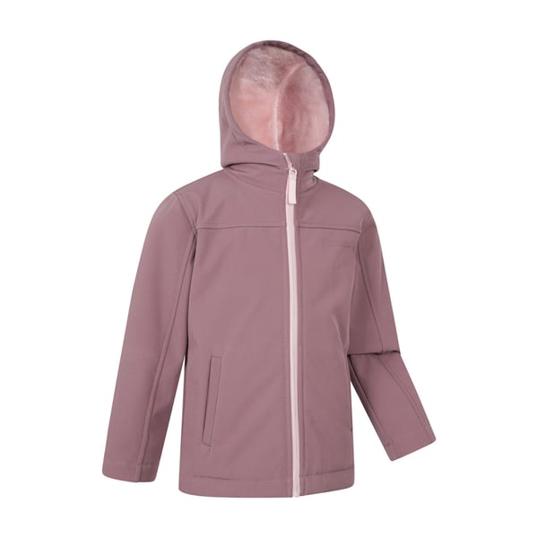 Mountain Warehouse Childrens/Kids Arctic Borg Lined Soft Shell Jacket