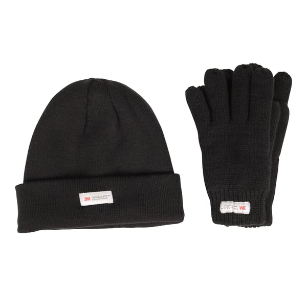 Mountain Warehouse Childrens/Kids Thinsulate Fleece Beanie & Gloves Set