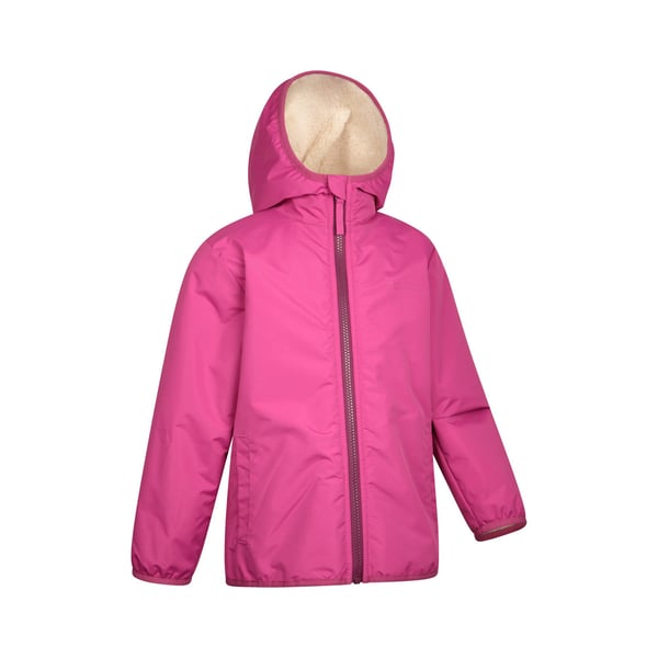 Mountain Warehouse Childrens/Kids Robin Borg Lined Water Resistant Jacket