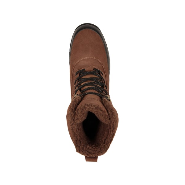 Mountain Warehouse Mens Stowe Leather Waterproof Thermal Snow Boots