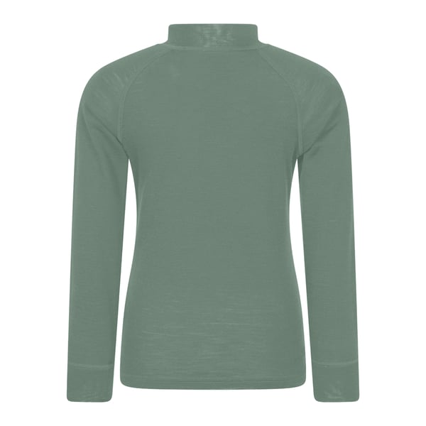 Mountain Warehouse Childrens/Kids Merino Blend Half Zip Base Layer Top