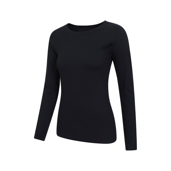 Mountain Warehouse Womens/Ladies Carmel Ribbed Seamless Thermal Top