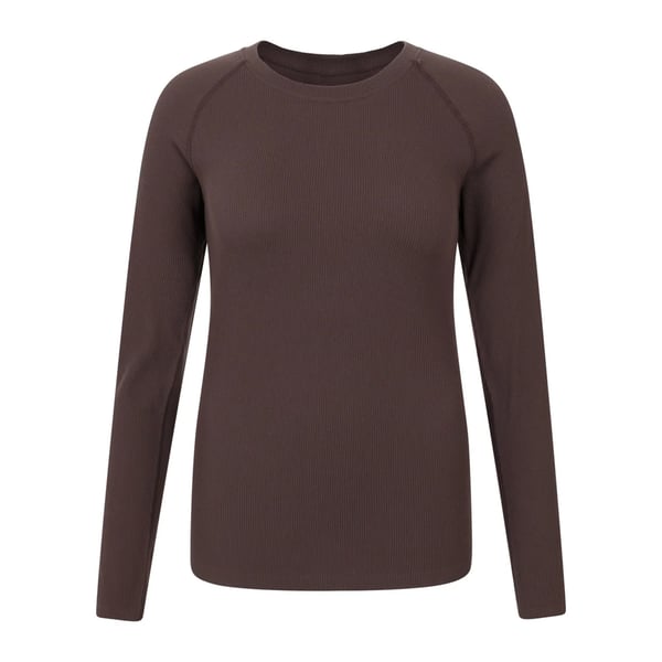 Mountain Warehouse Womens/Ladies Carmel Ribbed Seamless Thermal Top