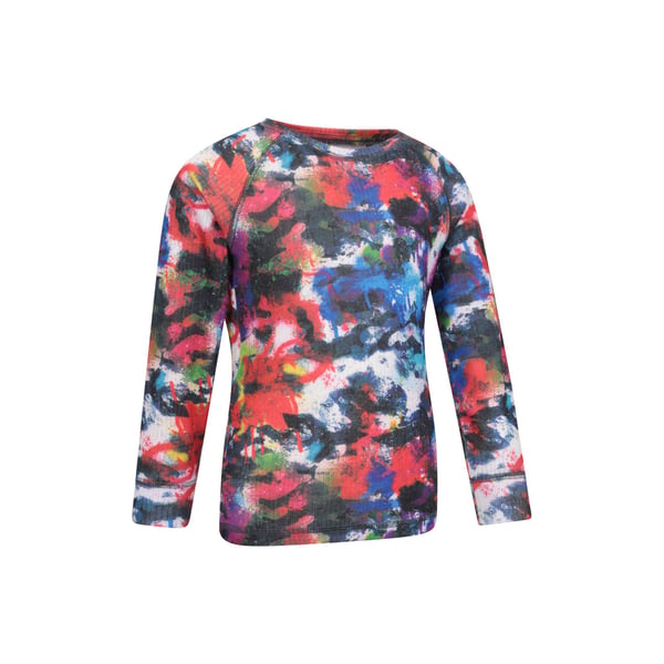 Mountain Warehouse Childrens/Kids Talus Painted Effect Long-Sleeved Base Layer Set