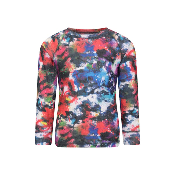 Mountain Warehouse Childrens/Kids Talus Painted Effect Long-Sleeved Base Layer Set