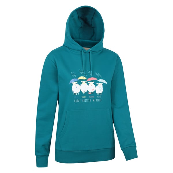 Mountain Warehouse Womens/Ladies Great British Weather Regular Hoodie