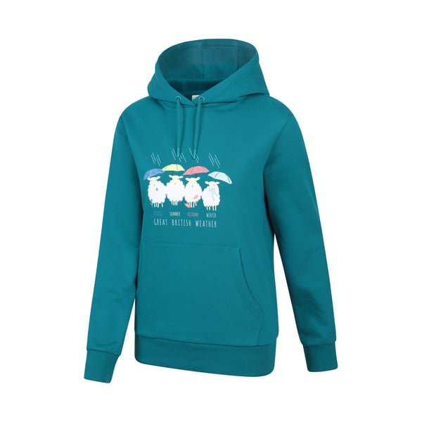 Mountain Warehouse Womens/Ladies Great British Weather Regular Hoodie