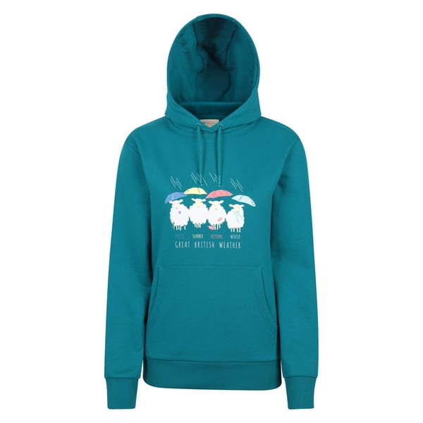 Mountain Warehouse Womens/Ladies Great British Weather Regular Hoodie