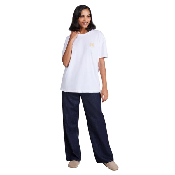 Animal Womens/Ladies Leena Text Boxy T-Shirt