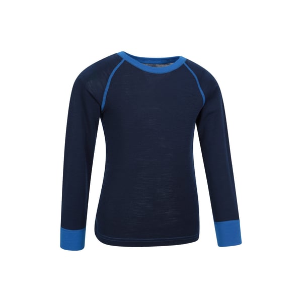 Mountain Warehouse Childrens/Kids Merino II Round Neck Base Layer Top