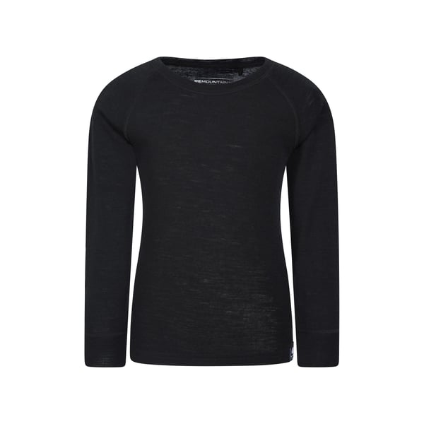 Mountain Warehouse Childrens/Kids Merino II Round Neck Base Layer Top