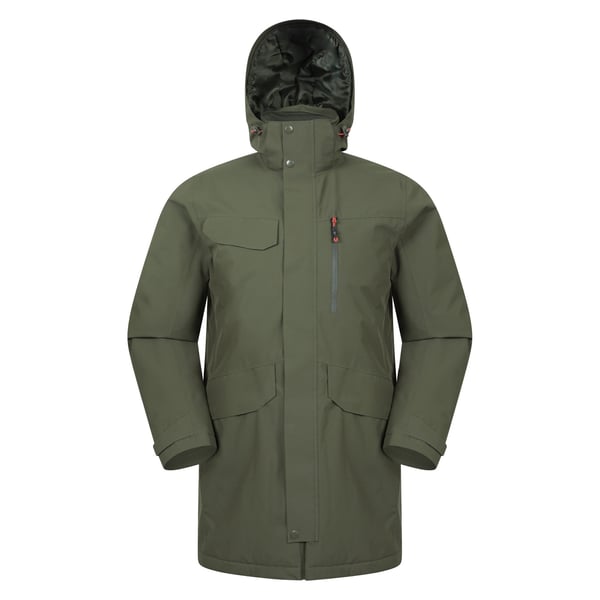 Mountain Warehouse Reid vedenpitävä topattu takki miehille Mountain Warehouse Reid vedenpitävä topattu takki miehille