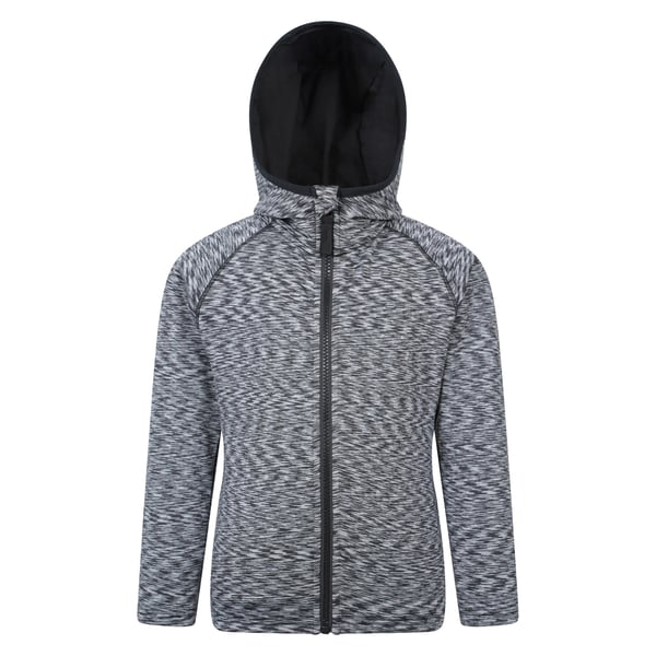 Mountain Warehouse Childrens/Kids Marathon Stripe Full Zip Hoodie