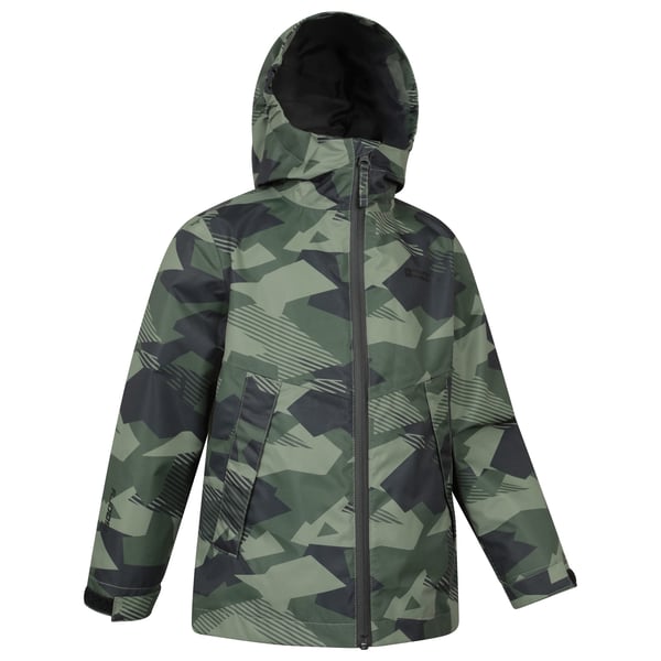 Mountain Warehouse Childrens/Kids Ravine Printed Lightweight Waterproof Jacket