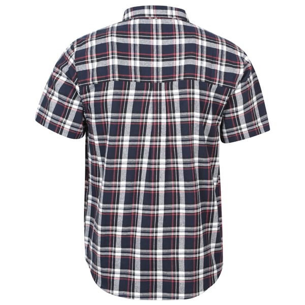 Mountain Warehouse Mens Trace Flannel Short-Sleeved Shirt