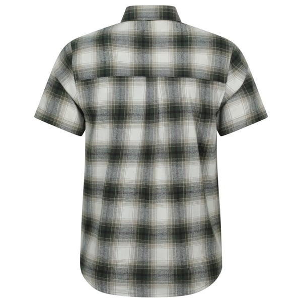 Mountain Warehouse Mens Trace Flannel Short-Sleeved Shirt