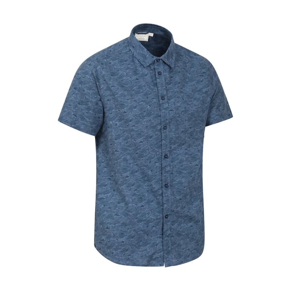 Mountain Warehouse Mens Wave Short-Sleeved Shirt
