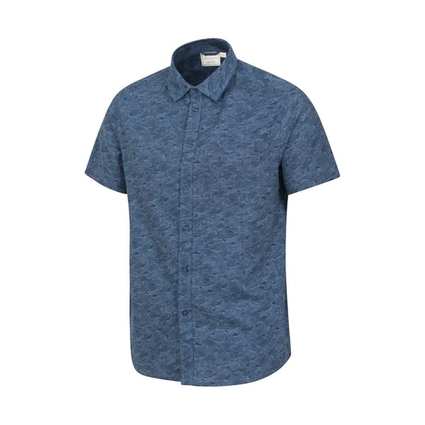 Mountain Warehouse Mens Wave Short-Sleeved Shirt