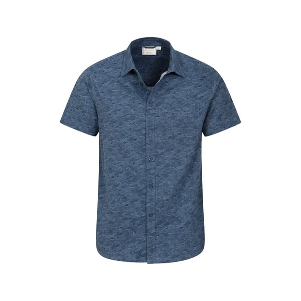 Mountain Warehouse Mens Wave Short-Sleeved Shirt