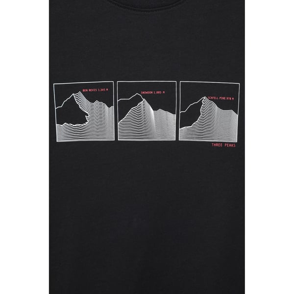 Mountain Warehouse Mens Mountain Peaks T-Shirt