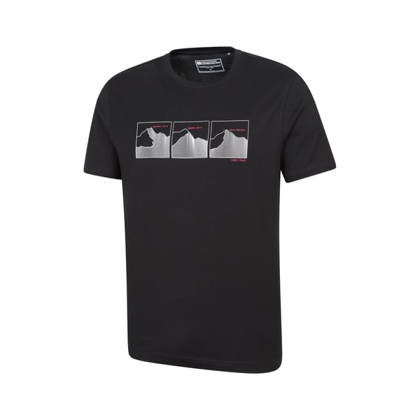 Mountain Warehouse Mens Mountain Peaks T-Shirt