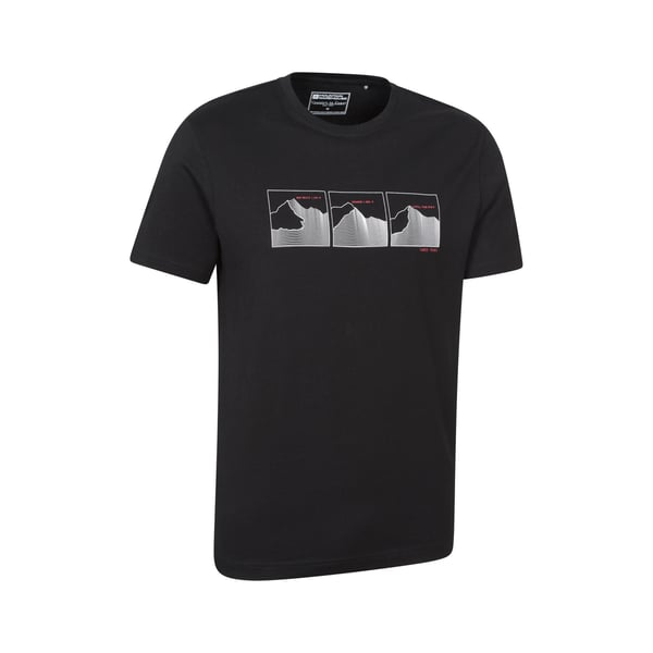 Mountain Warehouse Mens Mountain Peaks T-Shirt