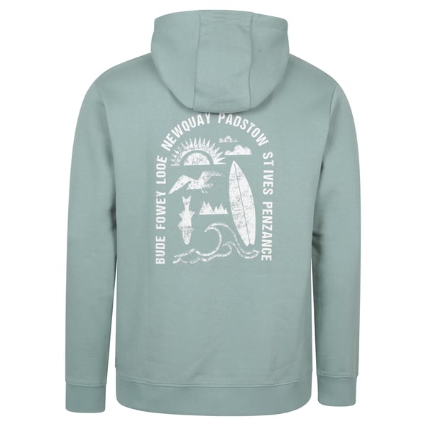 Mountain Warehouse Mens Regional Cornwall Graphic Hoodie