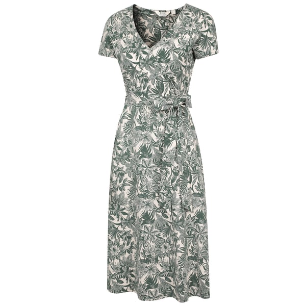 Mountain Warehouse Womens/Ladies Santorini Floral Wrap Midi Dress