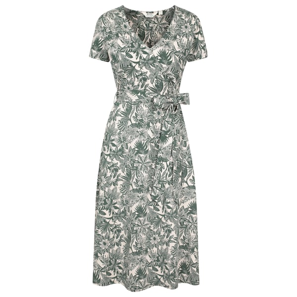 Mountain Warehouse Womens/Ladies Santorini Floral Wrap Midi Dress