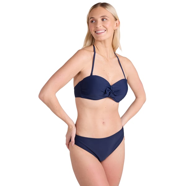 Animal Womens/Ladies Docks Plain Bikini Top