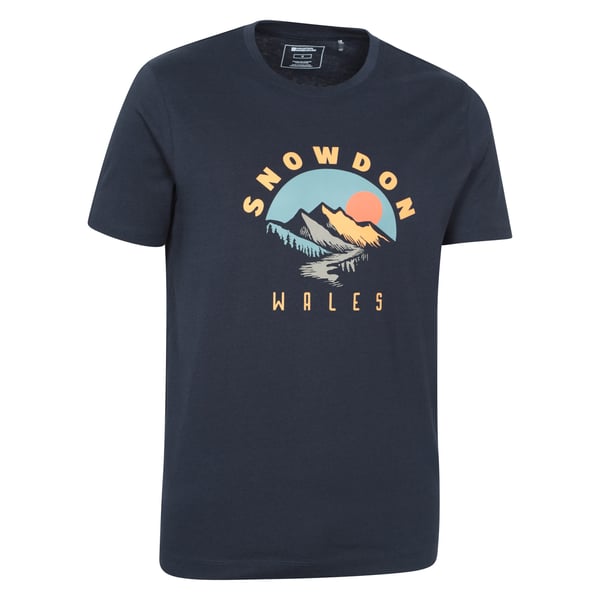 Mountain Warehouse Mens Snowdon Short-Sleeved T-Shirt