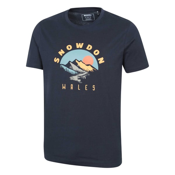 Mountain Warehouse Mens Snowdon Short-Sleeved T-Shirt