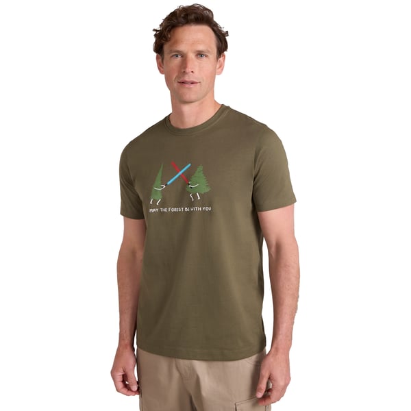 Mountain Warehouse Mens May The Forest Be With You T-Shirt