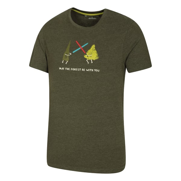 Mountain Warehouse Mens May The Forest Be With You T-Shirt