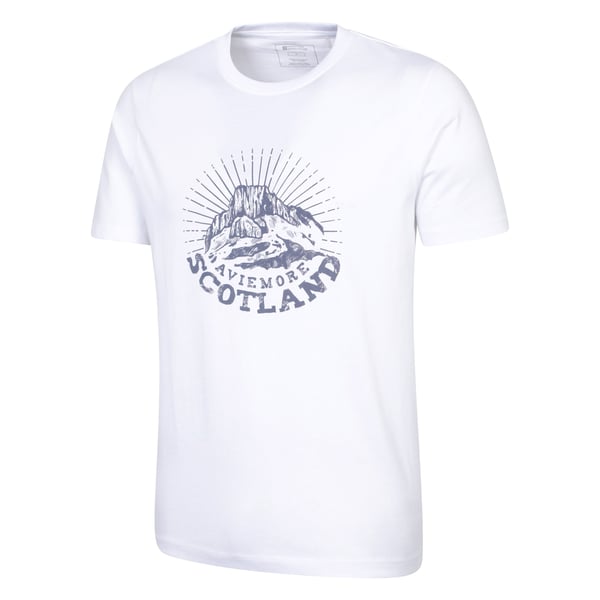 Mountain Warehouse Mens Circle Mountain T-Shirt