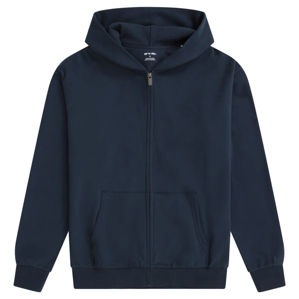 Animal Mens Icon Logo Full Zip Hoodie