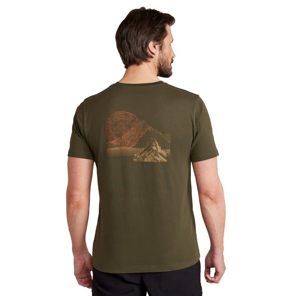 Mountain Warehouse Mountain Grid T-shirt för män