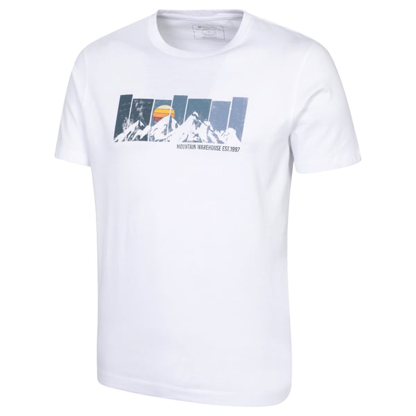 Mountain Warehouse Mens Gradient Graphic T-Shirt