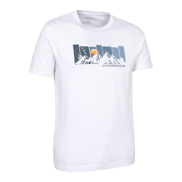 Mountain Warehouse Miesten Gradient-kuvioitu T-paita